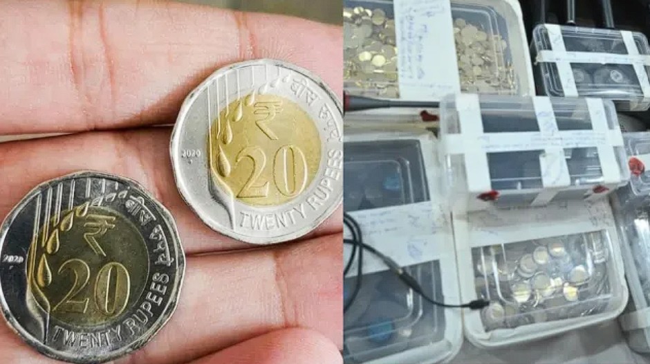 UP में ₹70 करोड़ के नकली ₹20 सिक्कों का खेल! सहारनपुर में 5 आरोपी गिरफ्तार, 6,400 सिक्के बरामद