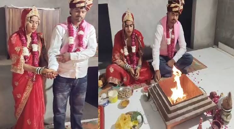 बरेली में मेहताब बनीं ममता, सनातन धर्म अपनाकर जागेश के साथ लिए सात फेरे